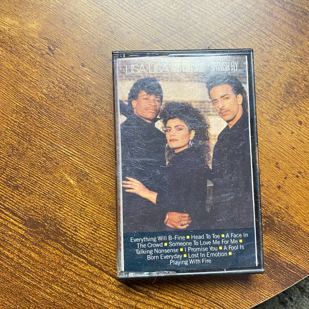 Lisa Lisa And Cult Jam Spanish Fly 1987 Cassette Columbia FCT 40477 Preowned